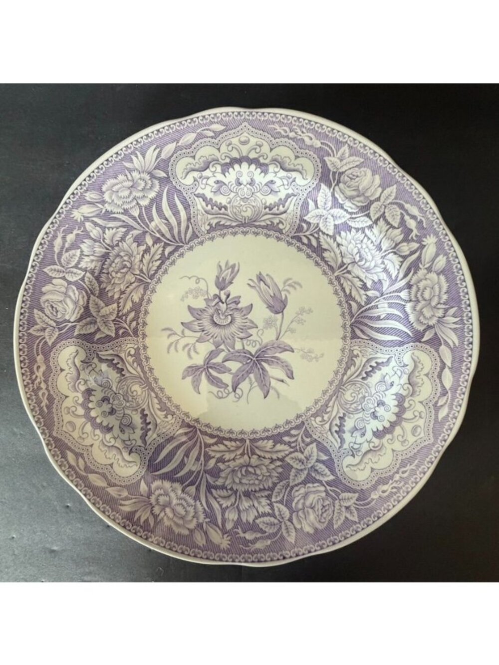 Spode Archive Collection Georgian Series Lilac Floral Dinner Plate 10.5" Classic